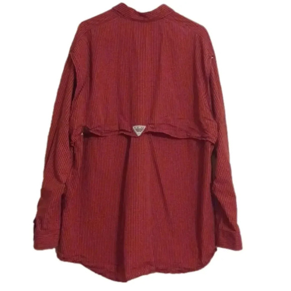 Columbia PFG Super Bonehead Auburn Tigers Vented Fishing Shirt Mens Size XL - Picture 7 of 7